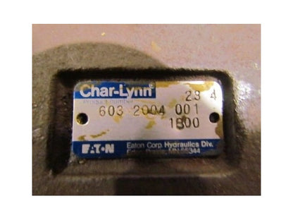 Char-Lynn 603 2004 001 Relief Valve
