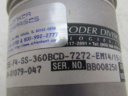 BEI Encoder H25E-F4-SS-360BCD-7272-EM14/19-S NEW