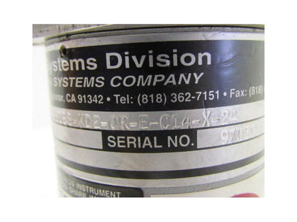 BEI Encoder Systems H25D-X-HSS360B3-XD2-CR-E-C14-X-24