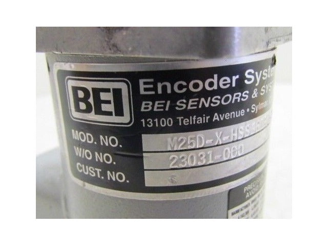 BEI Encoder Systems H25D-X-HSS360B3-XD2-CR-E-C14-X-24
