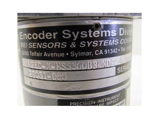 BEI Encoder Systems H25D-X-HSS360B3-XD2-CR-E-C14-X-24