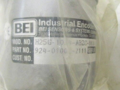 BEI Encoder H25G-1024-ABZC-8830-LED-SM18 924-01002-2111 NEW