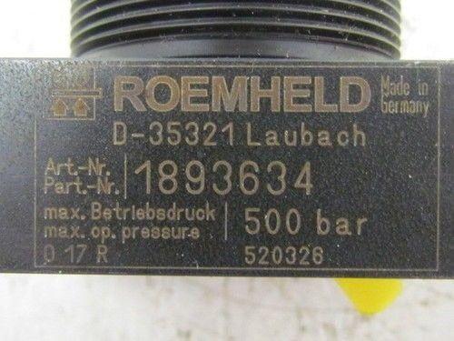 Roemheld D-35321 Laubach 1893634 1893 634 Hydraulic Swing Clamp