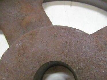 Rex Reynord 821-41 Tabletop Chain Sprocket 10" OD 1 7/16" Bore 41 Tooth NEW