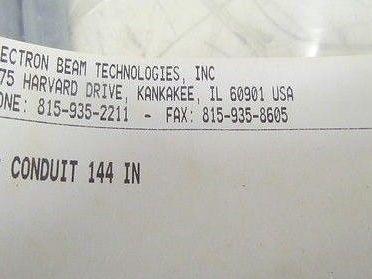 Electron Beam 144" QCC Conduit Wire Conduit NIB