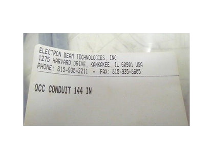 Electron Beam 144" QCC Conduit Wire Conduit NIB