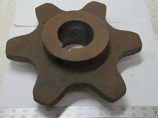 6Tooth Sprocket for 6"pitch Conveyor Chain W/3"OD Rollers 3-7/16" Bore