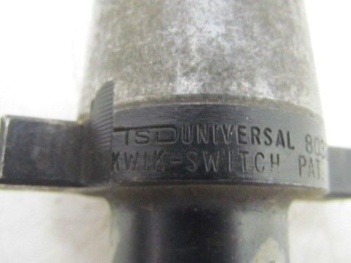 TSD Universal 80326 Kwik-Switch Quick Change 300 to No. 1 MT Morse Taper