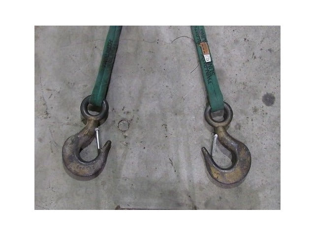 Twin-Path 100,000# 50Ton Capacity Two Leg Bridle Lifting Sling 10'9" Reach