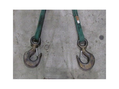 Twin-Path 100,000# 50Ton Capacity Two Leg Bridle Lifting Sling 10'9" Reach