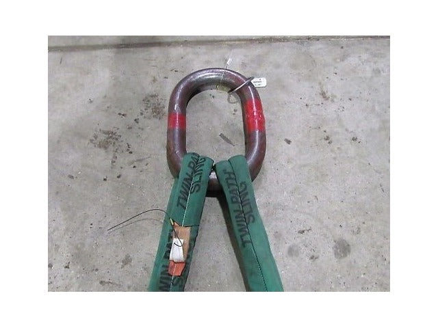 Twin-Path 100,000# 50Ton Capacity Two Leg Bridle Lifting Sling 10'9" Reach