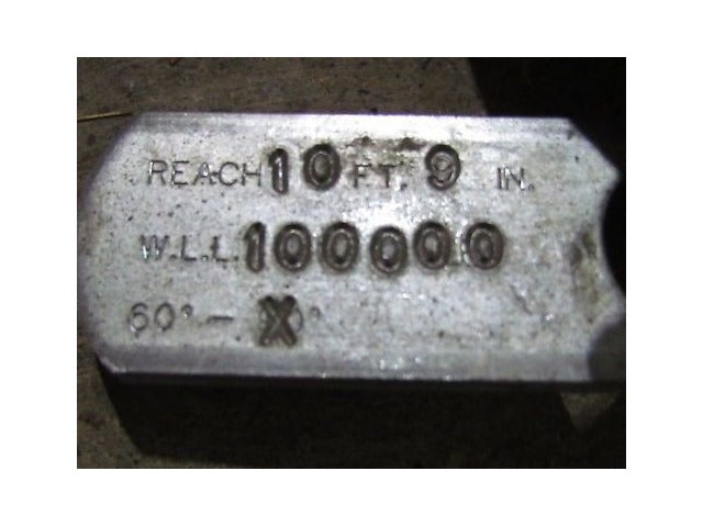 Twin-Path 100,000# 50Ton Capacity Two Leg Bridle Lifting Sling 10'9" Reach