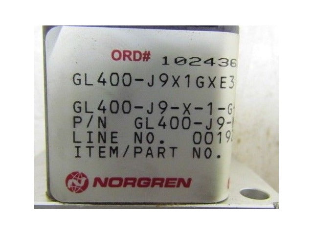 Norgren GL Series Pneumatic Parallel OD Gripper GL400-J9-X-1-G-X-E-3 Grip-Lok