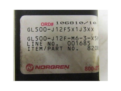 Norgren GL Series Pneumatic Gripper GL500-J12F5X1J3XX GL500-J12F-M6-3-X5PT5
