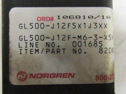 Norgren GL Series Pneumatic Gripper GL500-J12F5X1J3XX GL500-J12F-M6-3-X5PT5