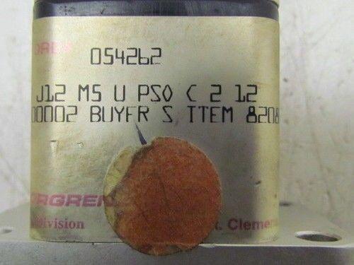 Norgren GL Series Pneumatic Gripper GL400 J12 M5 U PSOC2-12 Aprox 7"OAL Grip-LOK