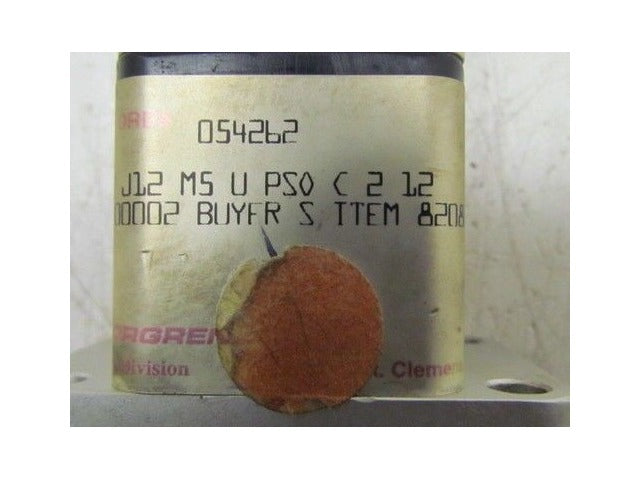 Norgren GL Series Pneumatic Gripper GL400 J12 M5 U PSOC2-12 Aprox 7"OAL Grip-LOK