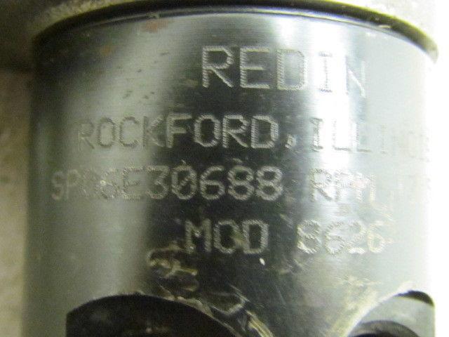 Redin Corporation Model 8626 13,500rpm Air Pneumatic Motor 1/2" Shaft 1/4" NPT