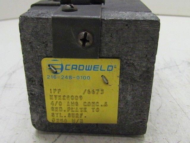 Cadweld IPP /6673 HVRZQ009 4/0 AWG Conc & Grd. Plate to Steel Surface #250 W/M
