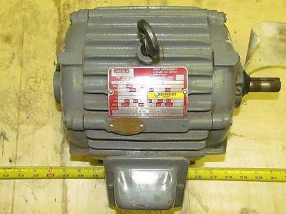 Lincoln High Efficiency 3/4hp 1160rpm 460v 3-phase cont duty 182 Frame D-1G1404