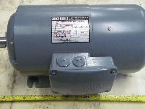 Georgii Kobold Typ KOD 7410-1A-8/4/2 MB/FW/S17 460v 3-speed 3ph Brake Motor