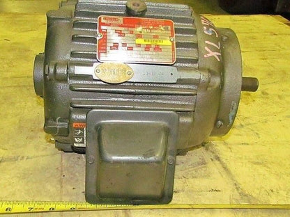 Lincoln D-1G110402 1hp 1740rpm 3ph 460v TENV 182 D-C Frame Cont Duty Motor