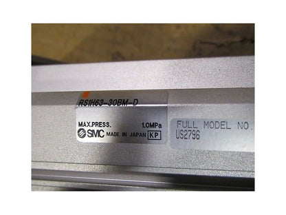 SMC RS1H63-30BM-D Pneumatic Cylinder Stopper Actuator