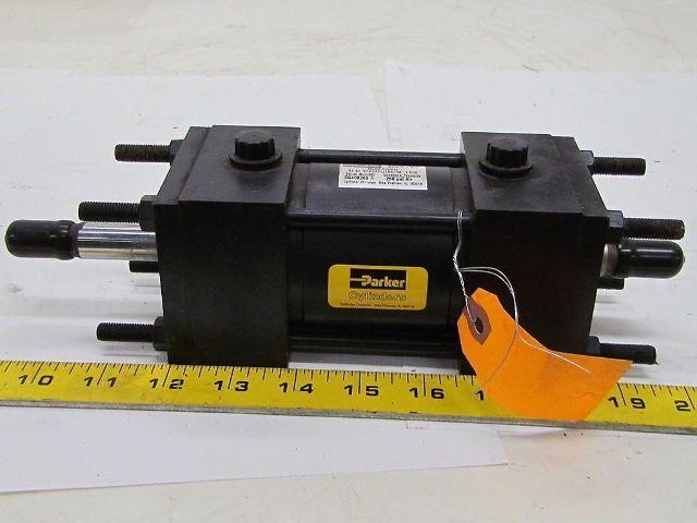 Parker 02.50 KTD2ANU18A18A 1.500 Air Pneumatic Cylinder 2 1/2"Bore 1 1/2" Stroke