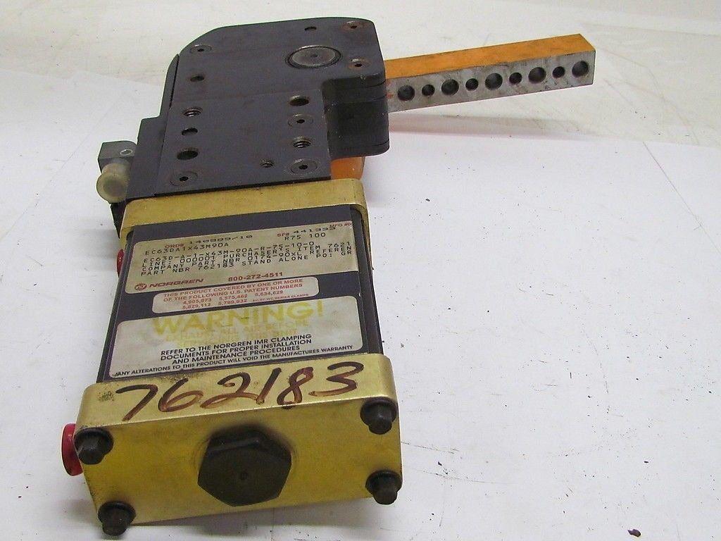 Norgren EC Series Enclosure Pneumatic Power Clamp EC63D-A-1-X43M-90A-R-75-10-0