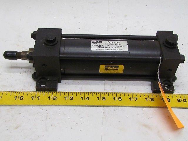 Parker 02.00 CCMAUS18C 5.000 Pneumatic Air Cylinder 2"Bore 5"Stroke MA Series