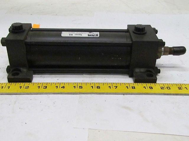 Parker 02.00 CCMAUS18C 5.000 Pneumatic Air Cylinder 2"Bore 5"Stroke MA Series