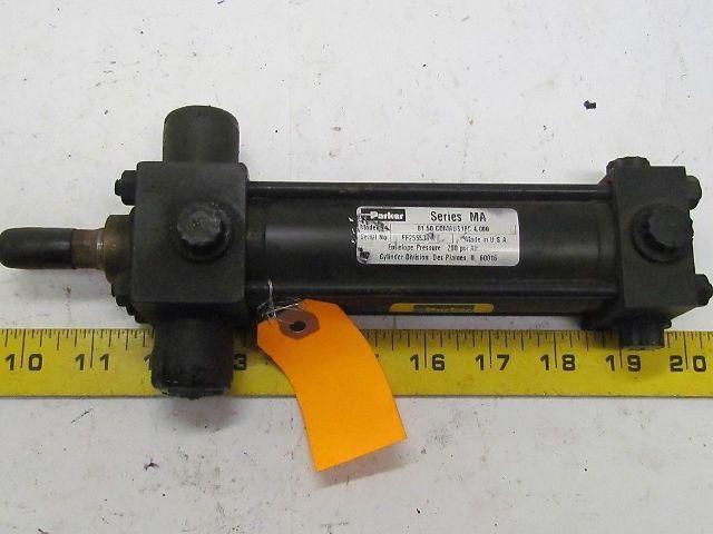 Parker 01.50 CDMAUS18C 4.000 Pneumatic Air Cylinder 1 1/2"Bore 4"Stroke MA Ser