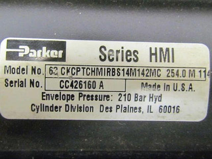 Parker 63 CKCPTCHIRBS14M142MC 254.0 M 1144 Hydraulic Cylinder 63mm Bore 254mm
