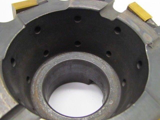 Ingersoll Rand 4" Indexable Face Mill Ten LNE434-02 Inserts 1 1/2" Arbor (07)