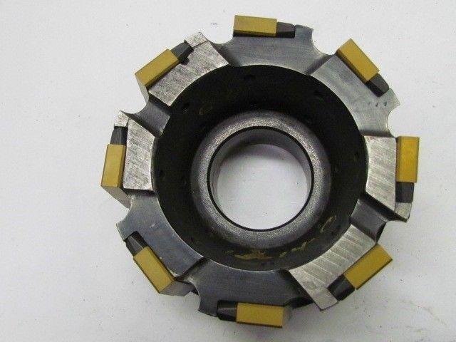Ingersoll Rand 4" Indexable Face Mill Ten NEW LNE434-02 Inserts 1 1/2" Arbor