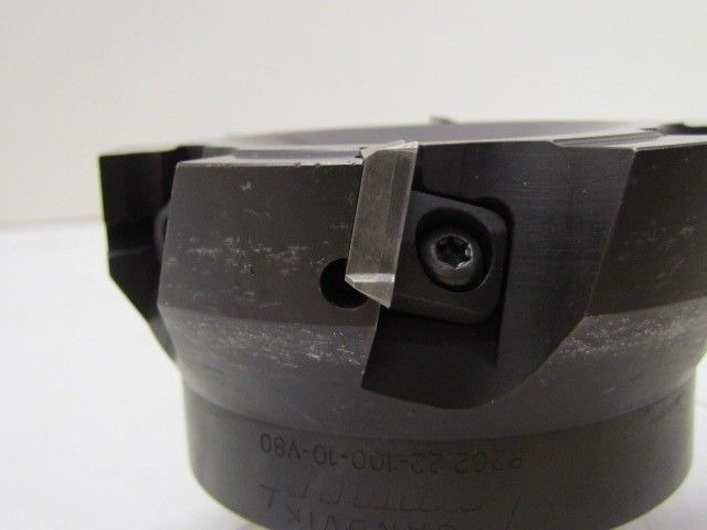 Sandvik Coromant R262.22-100-10-V80 100mm dia Face Mill 32mm Arbor indexable