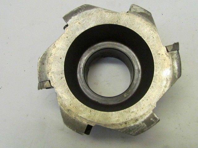Ingersoll 4" Face Mill Indexable Milling Cutter 1 1/2" Arbor 6-Inserts