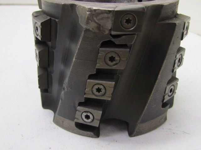 4" Dia x 3" High Indexable Face Mill Milling Cutter 1 1/2" Arbor 21 Inserts