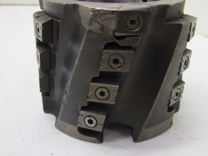 4" Dia x 3" High Indexable Face Mill Milling Cutter 1 1/2" Arbor 21 Inserts