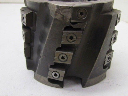 4" Dia x 3" High Indexable Face Mill Milling Cutter 1 1/2" Arbor 21 Inserts