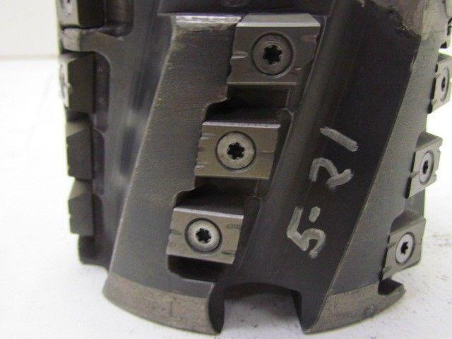 4" Dia x 3" High Indexable Face Mill Milling Cutter 1 1/2" Arbor 21 Inserts