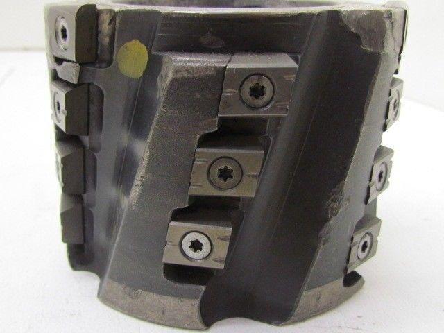 4" Dia x 3" High Indexable Face Mill Milling Cutter 1 1/2" Arbor 21 Inserts