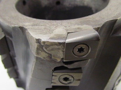 4" Dia x 3" High Indexable Face Mill Milling Cutter 1 1/2" Arbor 21 Inserts