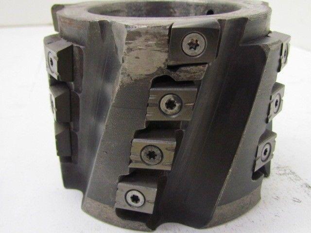 4" Dia x 3" High Indexable Face Mill Milling Cutter 1 1/2" Arbor 21 Inserts