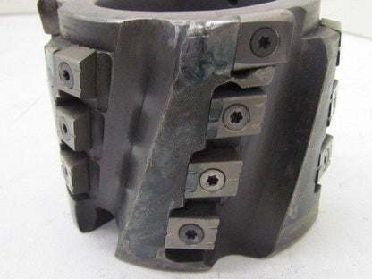 4" Dia. x 3" High Indexable Face Mill Milling Cutter 1 1/2" Arbor 21 Inserts