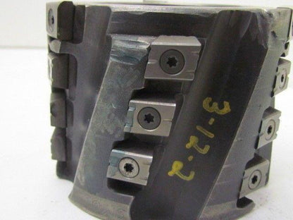 4" Dia. x 3" High Indexable Face Mill Milling Cutter 1 1/2" Arbor 21 Inserts