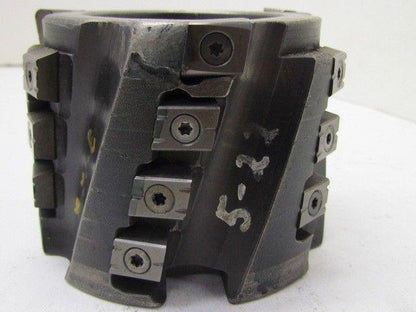 4" Dia. x 3" High Indexable Face Mill Milling Cutter 1 1/2" Arbor 21 Inserts