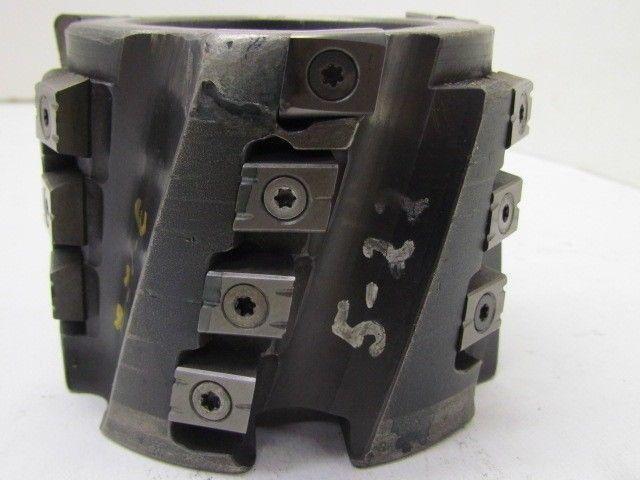 4" Dia. x 3" High Indexable Face Mill Milling Cutter 1 1/2" Arbor 21 Inserts