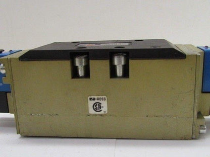 Ross W6576A4407 Pneumatic Solenoid Valve 24 VDC No. Manifold