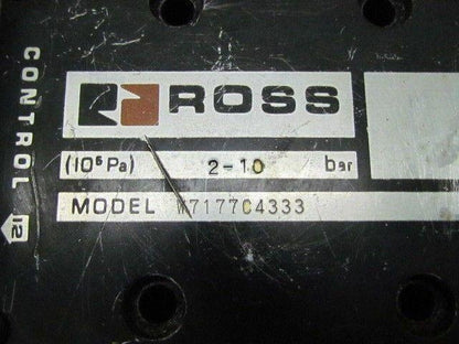 Ross W7177C4333 120Volt Pneumatic Solenoid Valve